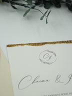 Luxury Wedding Invitation with Wax Seal