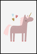 unicorn poster illustration with stars