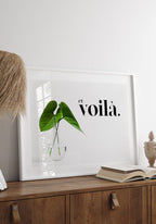 Poster et voila Typography