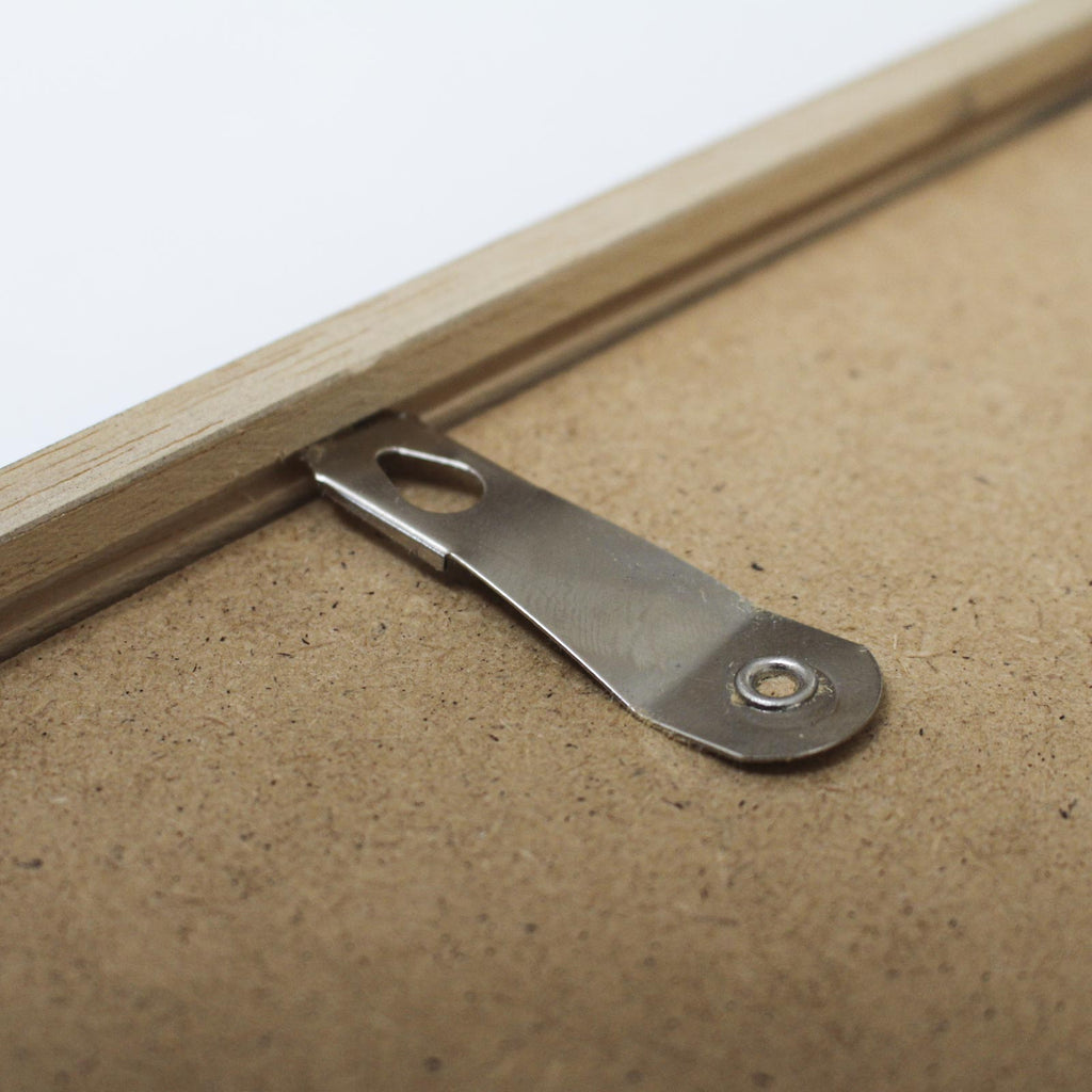 Wooden frame natural color in all sizes