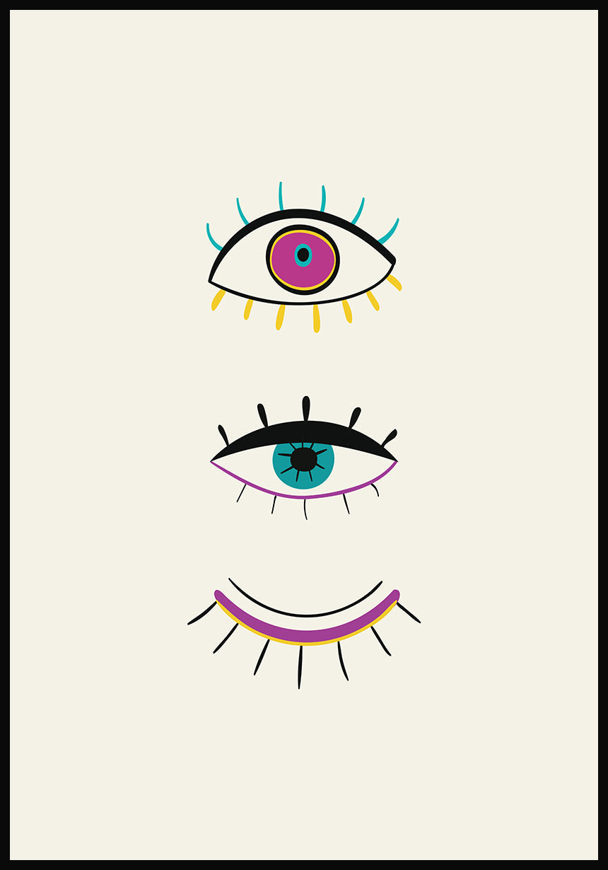 illustration poster eye impact