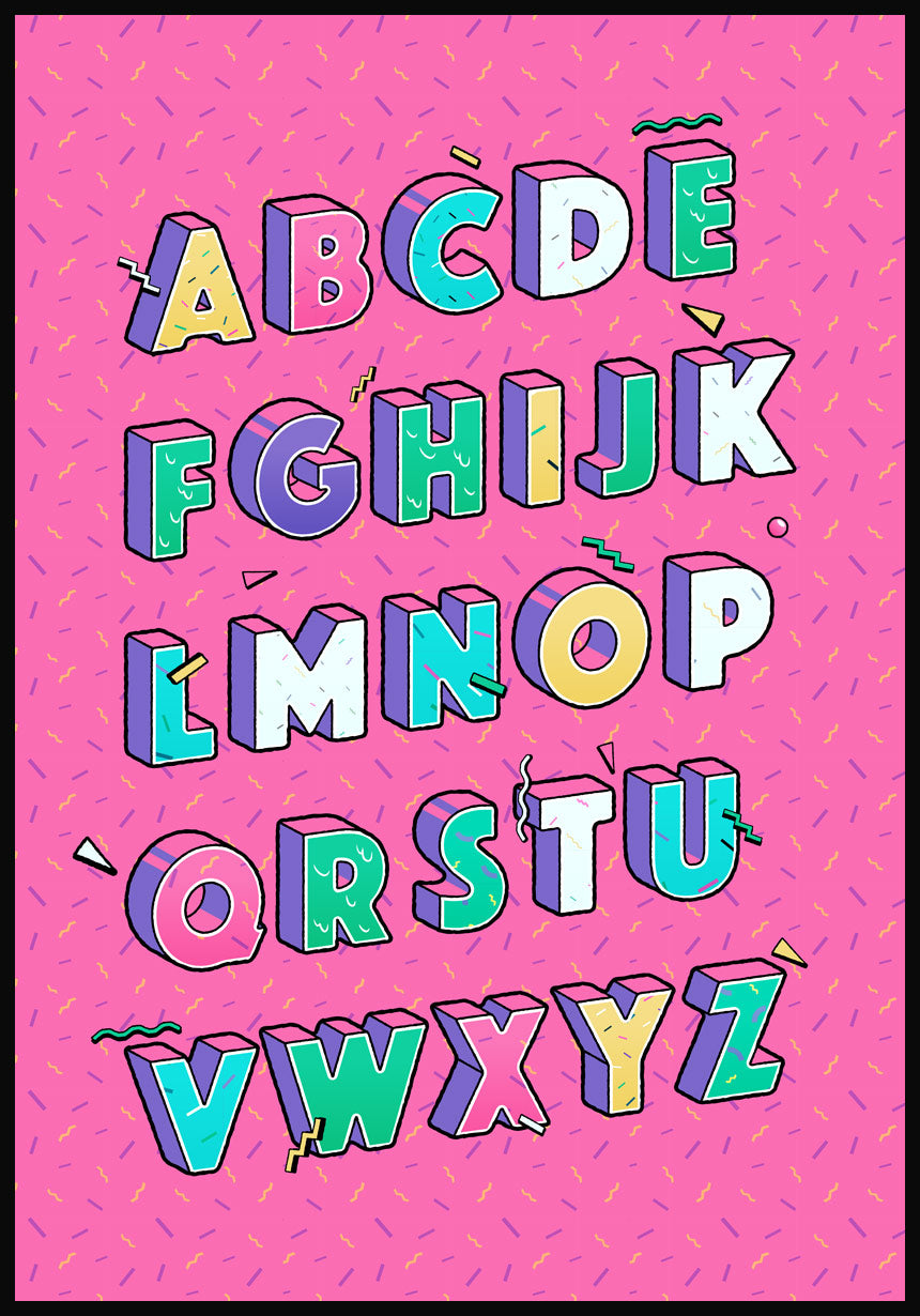 Poster Illustration ABC