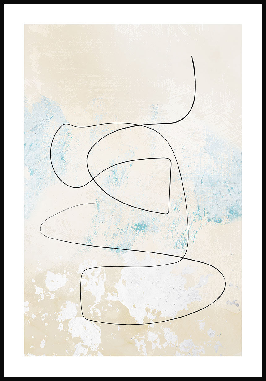 Abstract lines No2 Poster