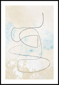 Abstract lines No2 Poster