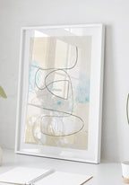 Abstract Lines No2 Artful Poster