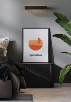Poster Aperoliker in the bedroom
