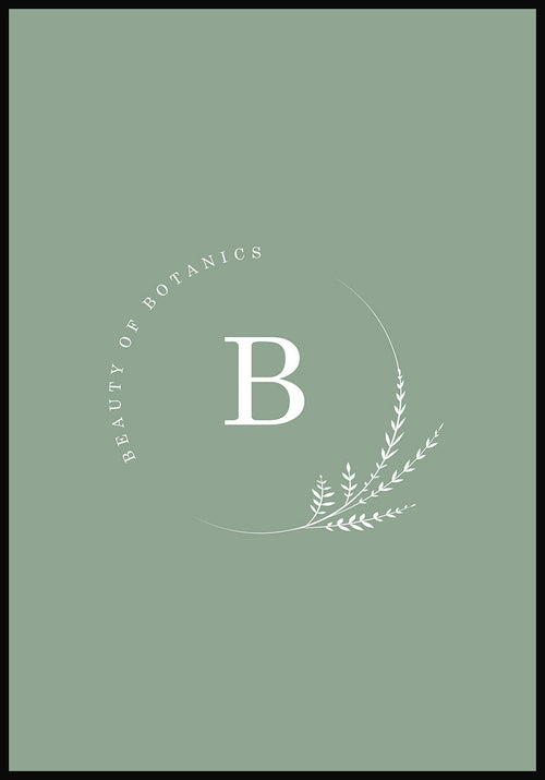 Poster beauty of botanics
