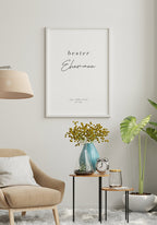 Bester Ehemann personalisiertes Poster Wanddeko