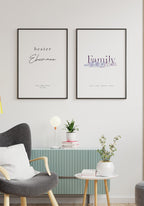Bester Ehemann personalisiertes Poster Bilderwand
