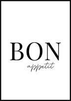 Bon appetit poster