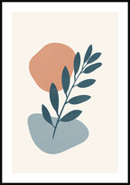 Botanical Shapes No1 Poster