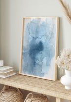 Watercolor texture poster