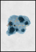 Poster Calm Watercolors Be Happy