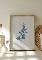 Poster Calm Watercolors Eukalyptus bedroom poster