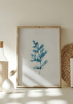 Poster Calm Watercolors Krätuer Zweig Bedroom Poster