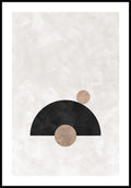 Architectural forms Bauhaus Poster
