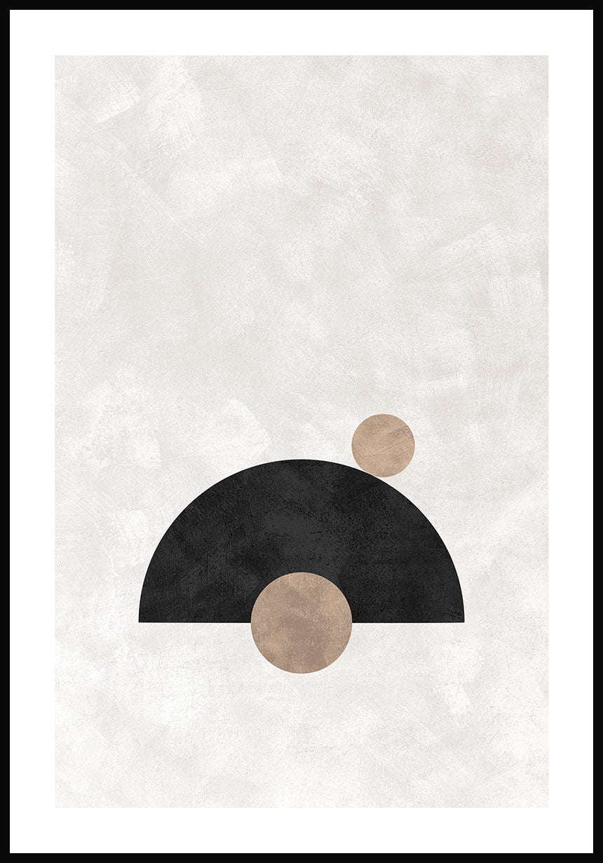 Architectural forms Bauhaus Poster