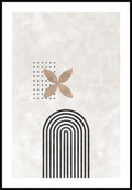 Lines and Circles Bauhaus Poster
