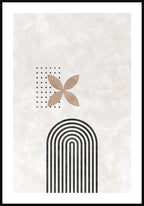 Lines and Circles Bauhaus Poster
