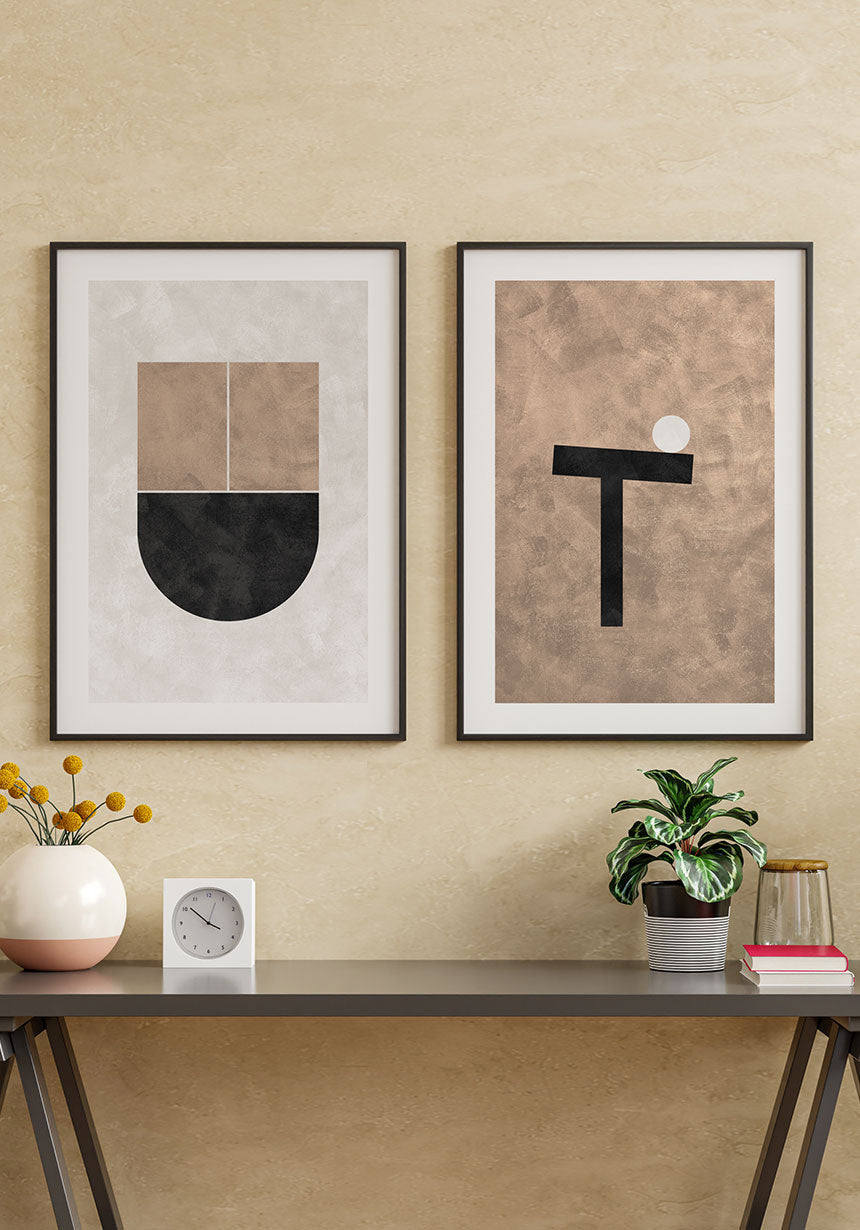 U-Form Bauhaus Poster Image Wall