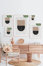 U-Form Bauhaus Poster Sizes