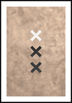 X X X Bauhaus Poster