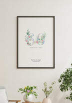 Diamant Hochzeit - Personalisierbares Poster 60 Jahre Ehe