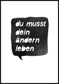 poster you need to change your life