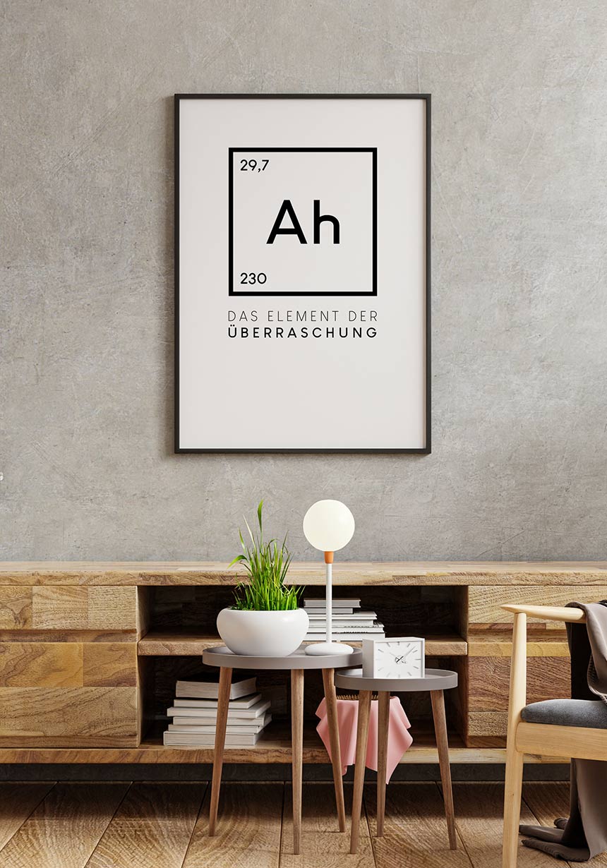 Ah the element of surprise poster period system