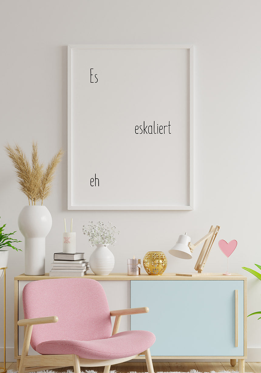 Escalated eh poster gift