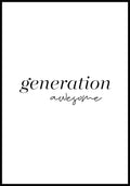 Generation awesome posters