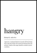 Hangry Poster