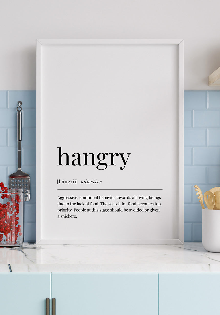 Hangry Poster