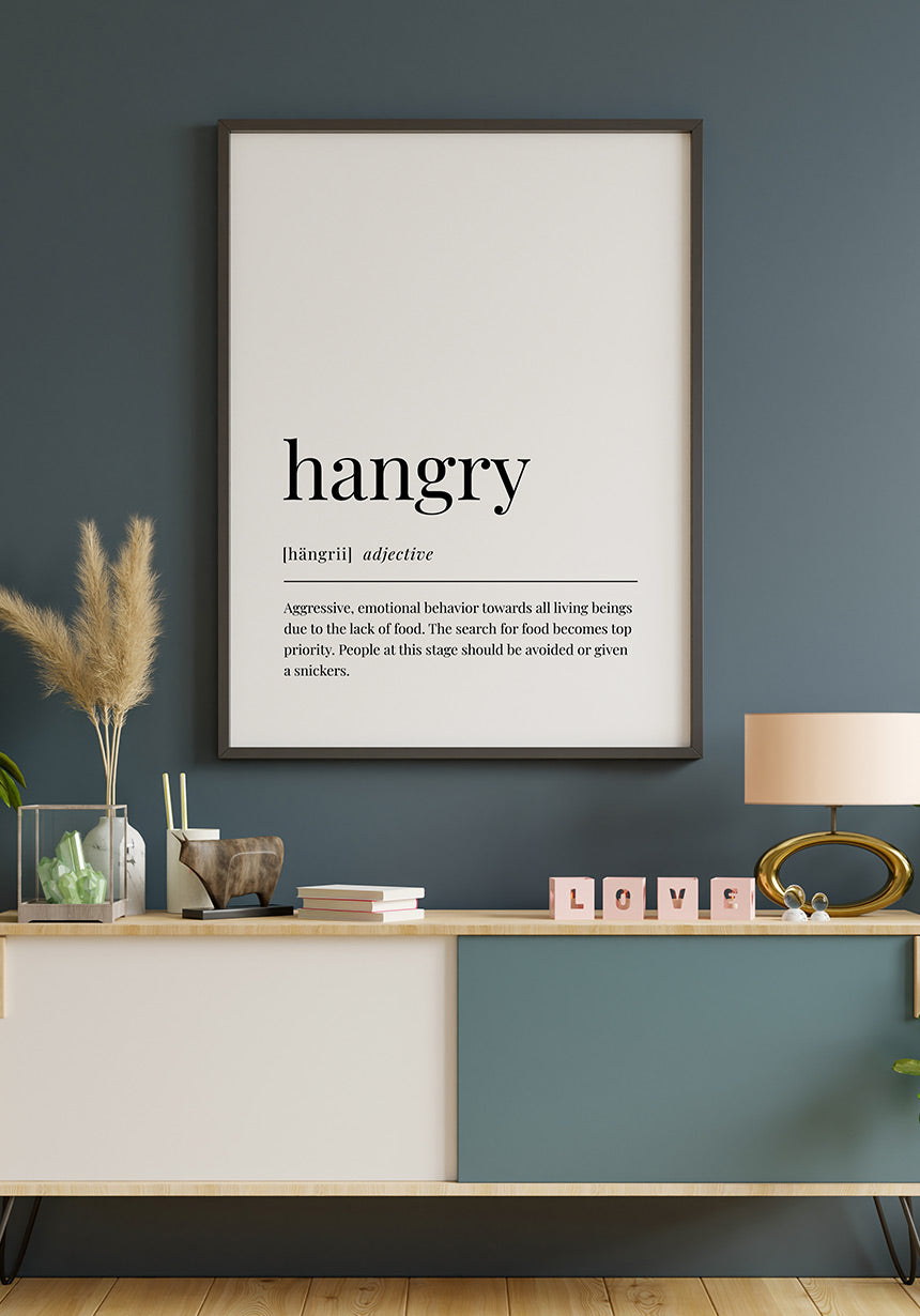 Hangry Poster