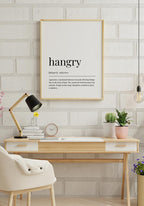 Hangry Poster beautiful gift