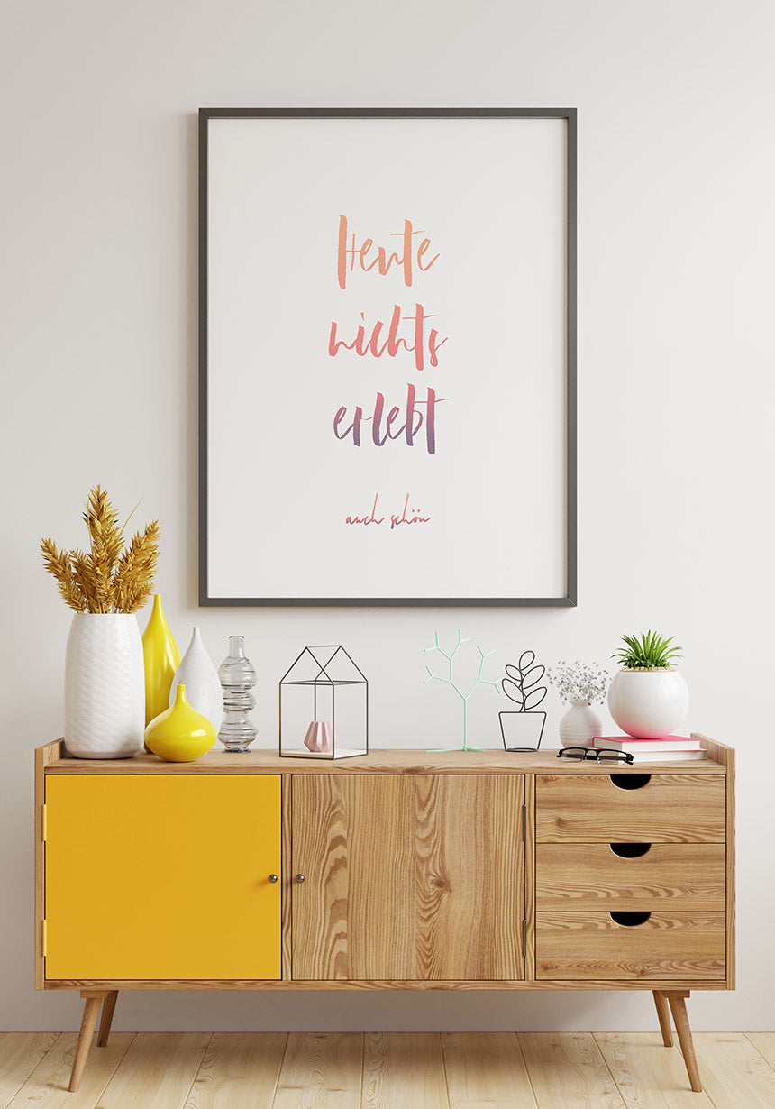 Poster today nothing experienced beautiful in the living room