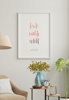 Poster today nothing experiences beautiful in the lounge corner
