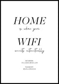 Poster home is where your wifi connects automatically