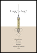 Corona Vintage Poster Vaccines