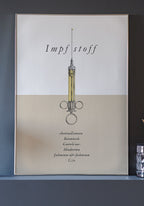 Corona Vintage Poster Vaporizer in black frame