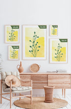Poster Illustration Green Plant No. 1 poster sizes
