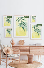 Poster Illustration Green Plant No. 2 poster sizes