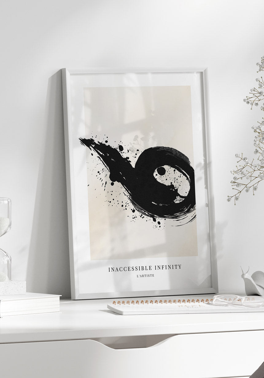 Inaccessible infinity - Artful Poster