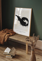 Inaccessible infinity - Abstract poster for the living room