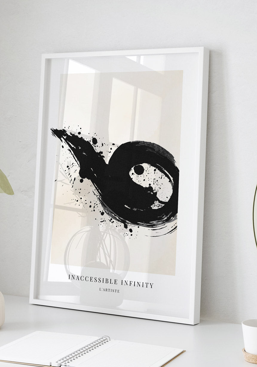 Inaccessible infinity - Abstract Poster Canvas Print