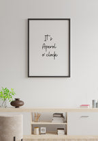 It`s Aperol o' clock Poster