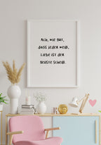 Love is the horniest Scheiss Poster