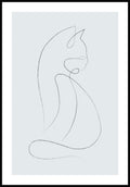 Line Art Poster