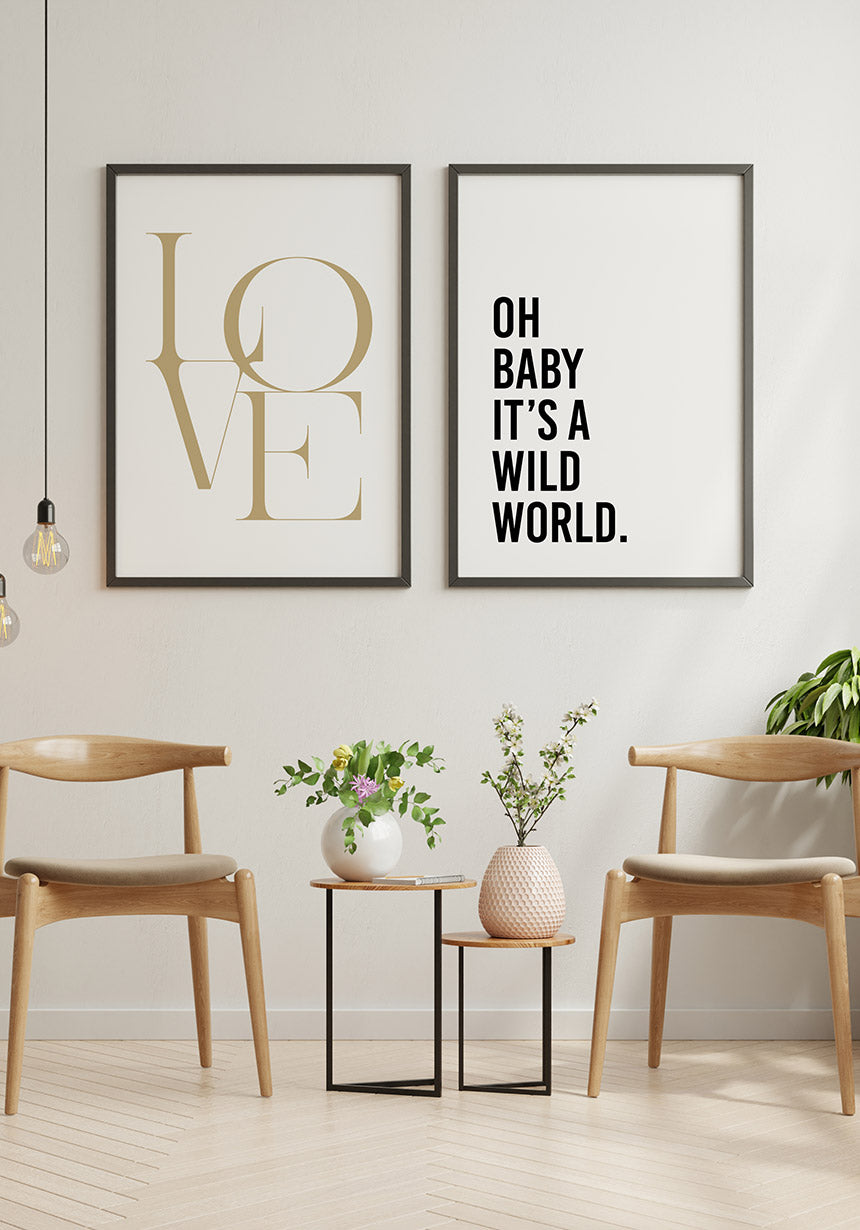 Love Typography Poster Pictures