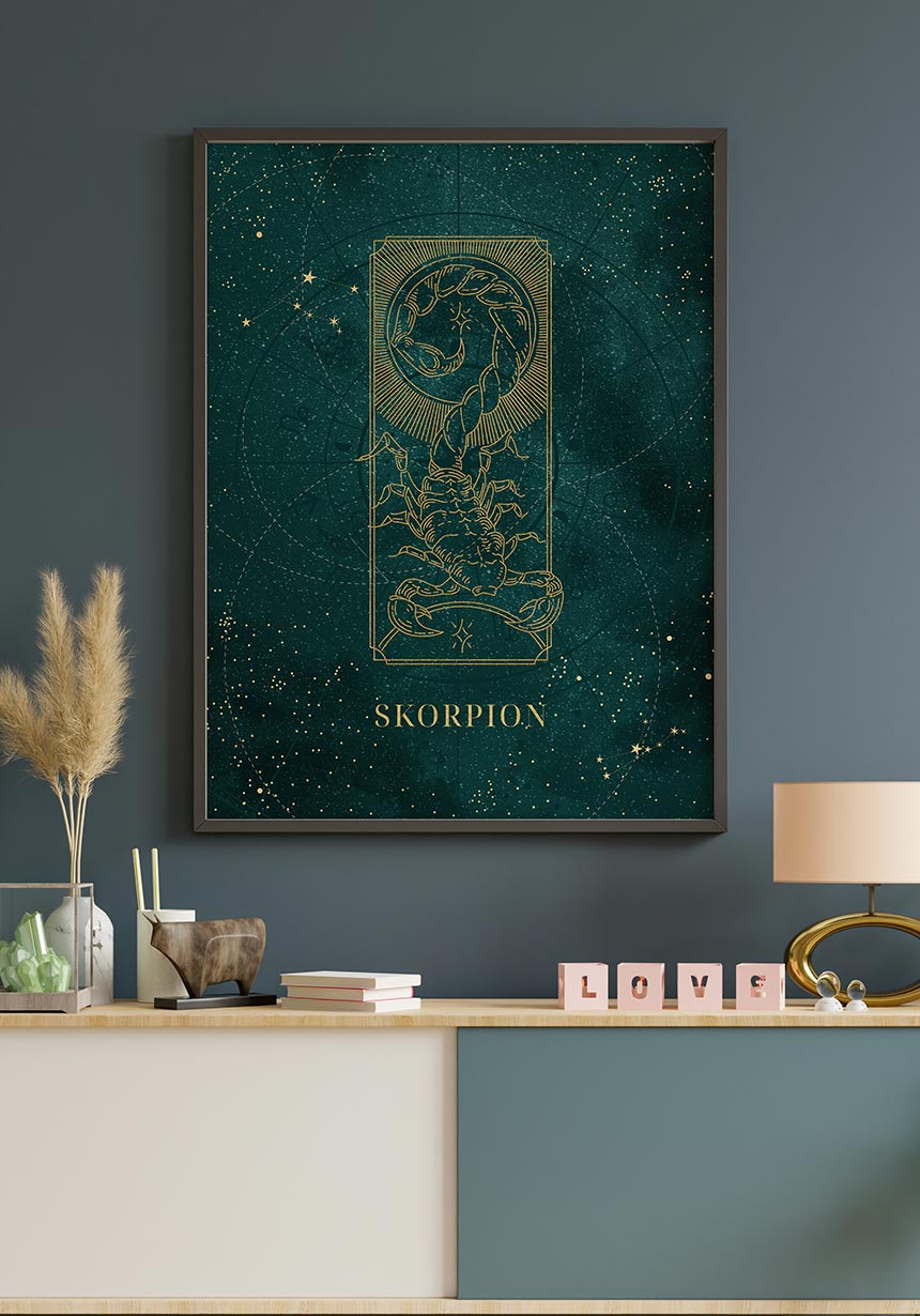 Zodiac poster Scorpio